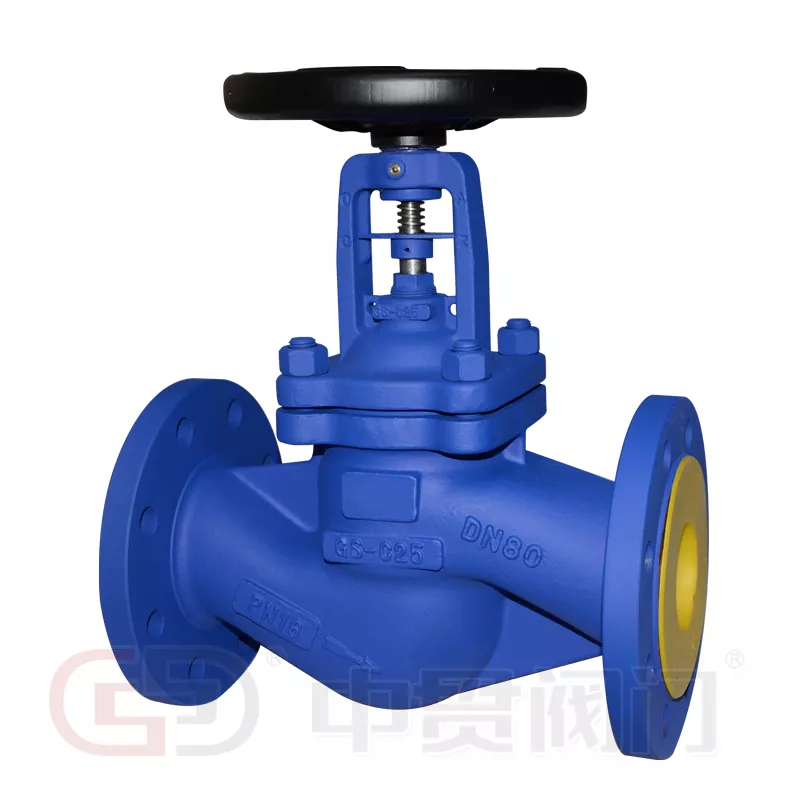 DIN STANDARD BELLOWS TEALED Globe Valve