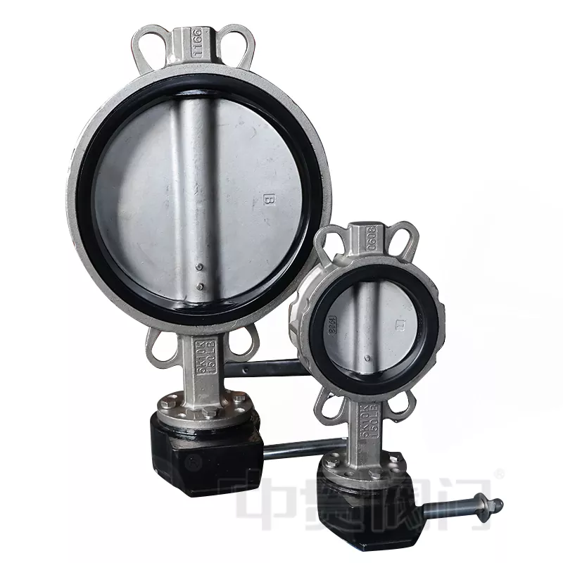 Epdm sittande rostfritt stålfjärilsventil